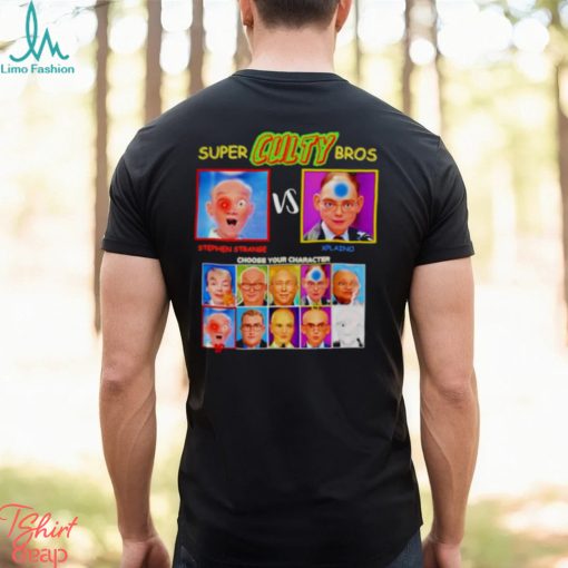 Super Culty Bros Stephen Strange vs Xplaino shirt