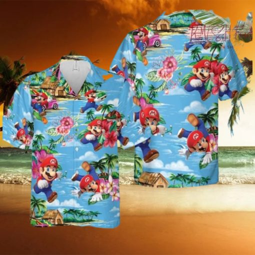 Super Mario Hawaiian Shirt