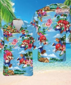 Super Mario Hawaiian Shirt