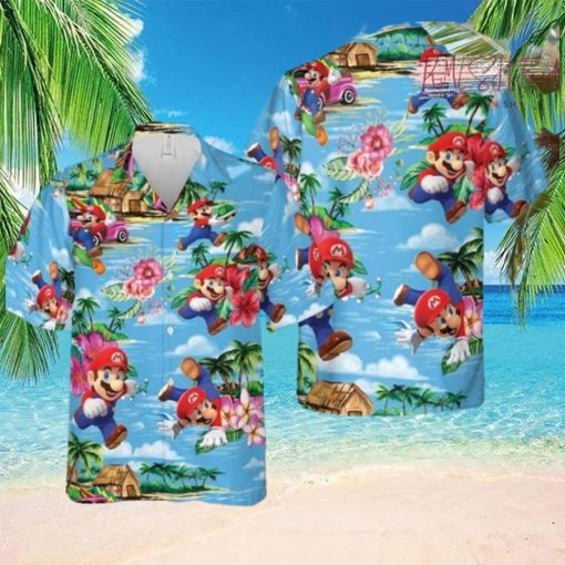 Super Mario Hawaiian Shirt