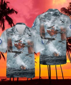 Supermarine Spitfire Short Sleeve Summer Aloha And Beach Short hawaiian shirt