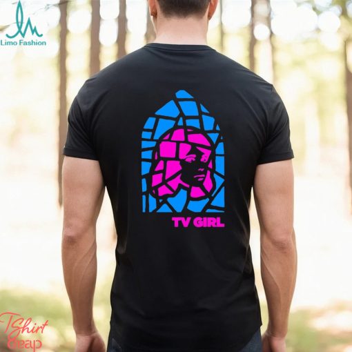 TV Girl Stain Glass Girl T Shirt