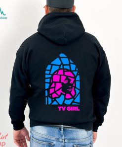 TV Girl Stain Glass Girl T Shirt