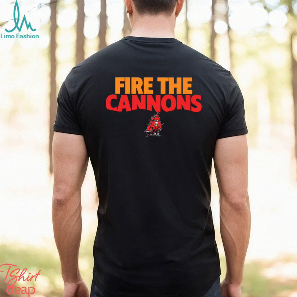 Fire The Cannons Logo Tampa Bay Buccaneers T-shirt, hoodie, sweater, long  sleeve and tank top