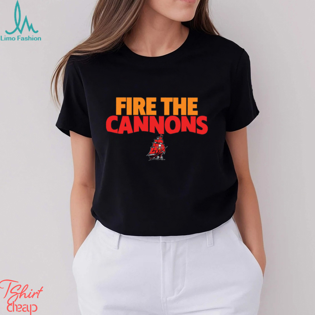 Fire The Cannons Logo Tampa Bay Buccaneers T-shirt, hoodie