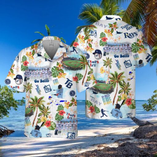 Tampa Bay Rays Go Bolts Funny Hawaiian Shirt