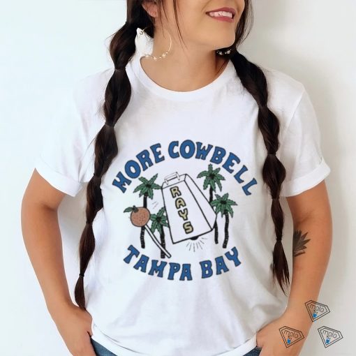 Tampa Bay Rays Homage Doddle Collection More Cowbell T Shirt