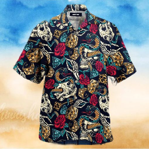 Tattoo Skull And Snake Amazing Aloha Hawaiian Shirts