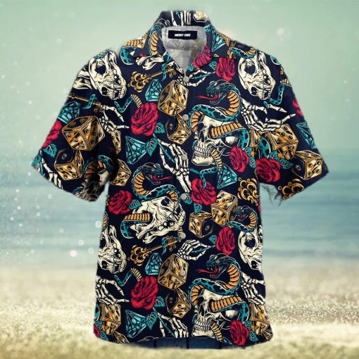 Tattoo Skull And Snake Amazing Aloha Hawaiian Shirts