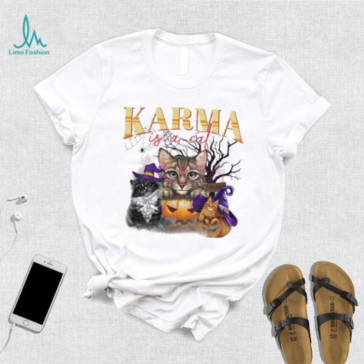 Taylor Karma Is Cat Halloween 2023 Shirt