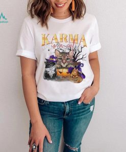 Taylor Karma Is Cat Halloween 2023 Shirt