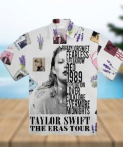 Taylor Swift The Eras Tour Album Hawaiian Shirt For Fans