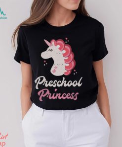 Teacher Teaching Lover Preschool Princess Unicorn School Student shirt