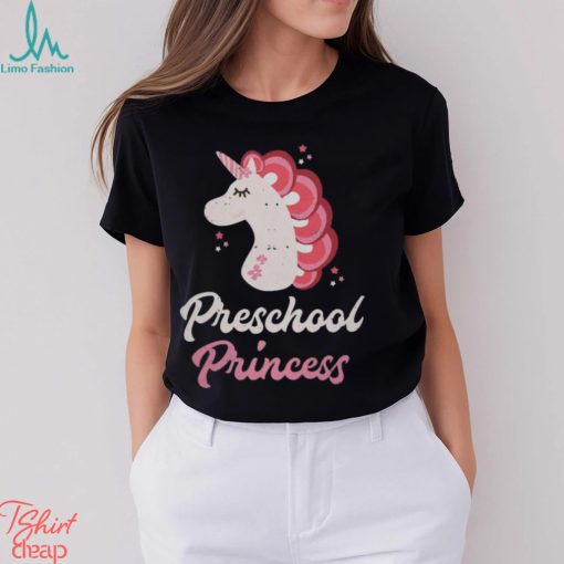 Teacher Teaching Lover Preschool Princess Unicorn School Student shirt