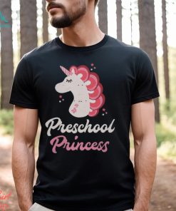 Teacher Teaching Lover Preschool Princess Unicorn School Student shirt