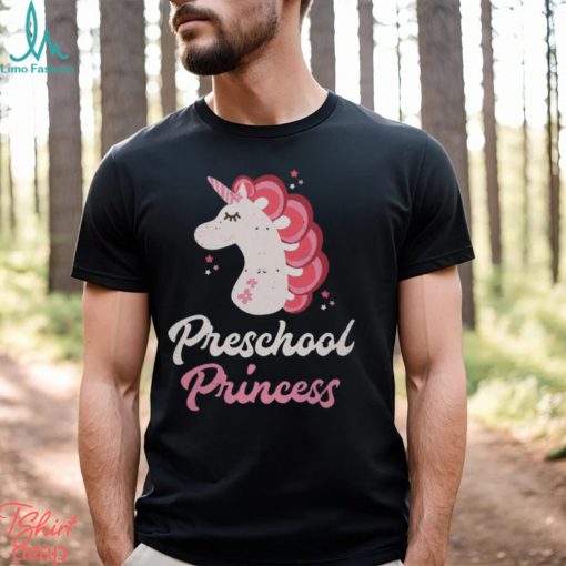 Teacher Teaching Lover Preschool Princess Unicorn School Student shirt