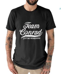 Team Conrad Lifetime Membership Family Surname Last Name Shirt