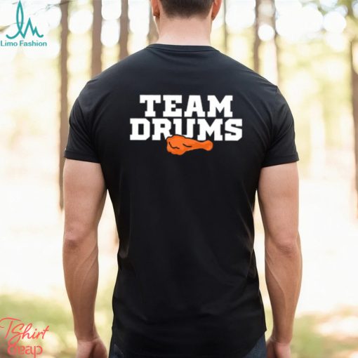 Team Drums t shirt