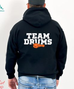 Team Drums t shirt