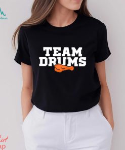 Team Drums t shirt