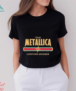 Team Metallica Lifetime Member T Shirt