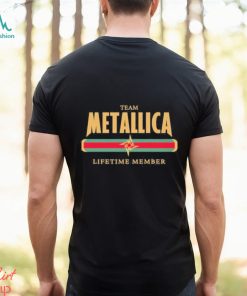 Team Metallica Lifetime Member T Shirt