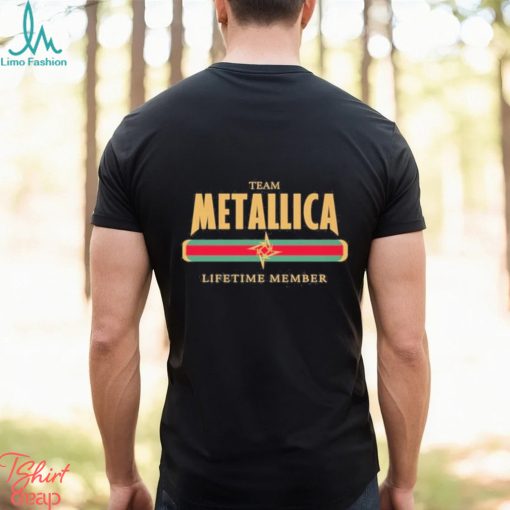 Team Metallica Lifetime Member T Shirt