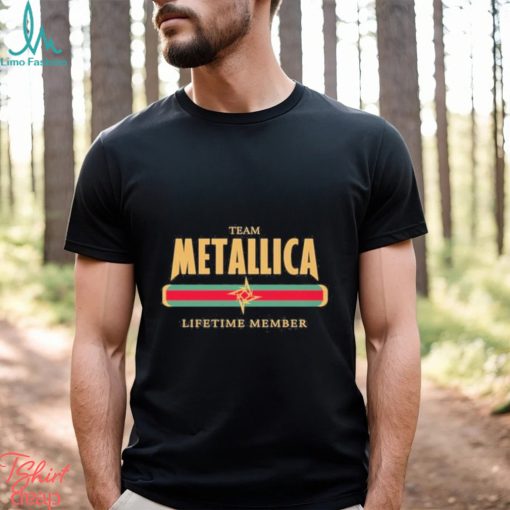 Team Metallica Lifetime Member T Shirt