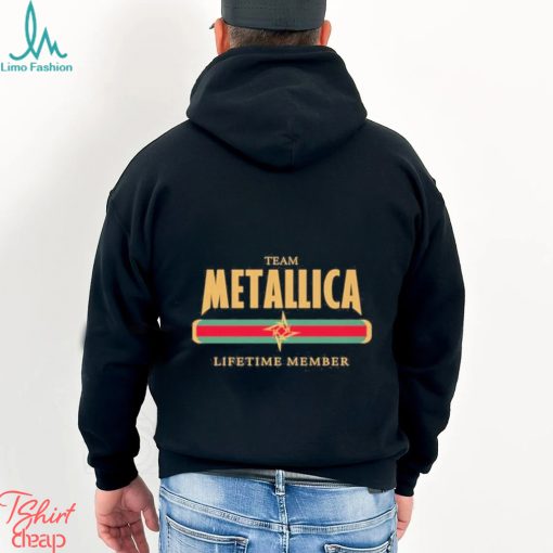 Team Metallica Lifetime Member T Shirt