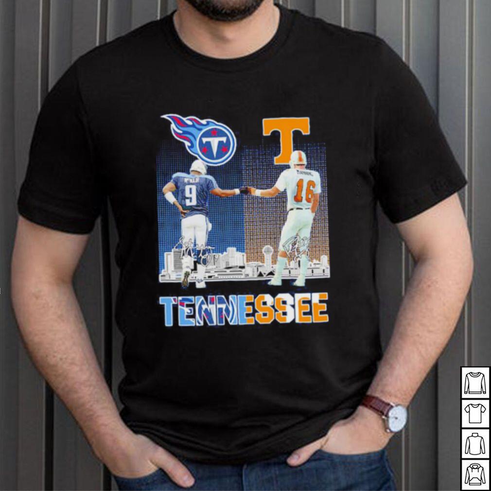 Tennessee Titans And Volunteers City Champion Signatures 2023 Shirt -  Limotees