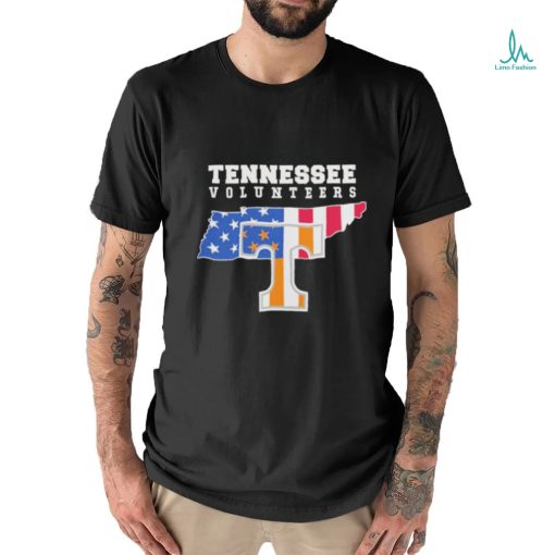 Tennessee Volunteers Sport Team Champions American flag logo 2023 shirt