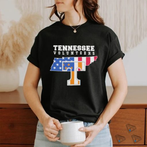 Tennessee Volunteers Sport Team Champions American flag logo 2023 shirt