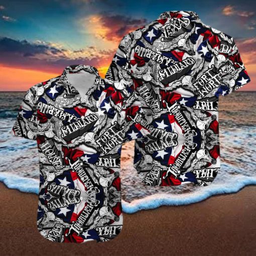 Texas Lone Star Pride Hawaiian Shirts