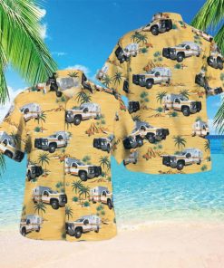 Texas Yorktown Volunteer Ems Summer Aloha hawaiian shirt