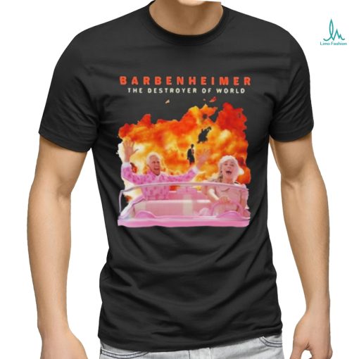 The Destroy Of World Barbenheimer Movie 2023 Shirt