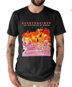 The Destroy Of World Barbenheimer Movie 2023 Shirt