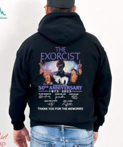 The Exorcist 50th Anniversary 1973 – 2023 Thank You For The Memories Signatures T Shirt