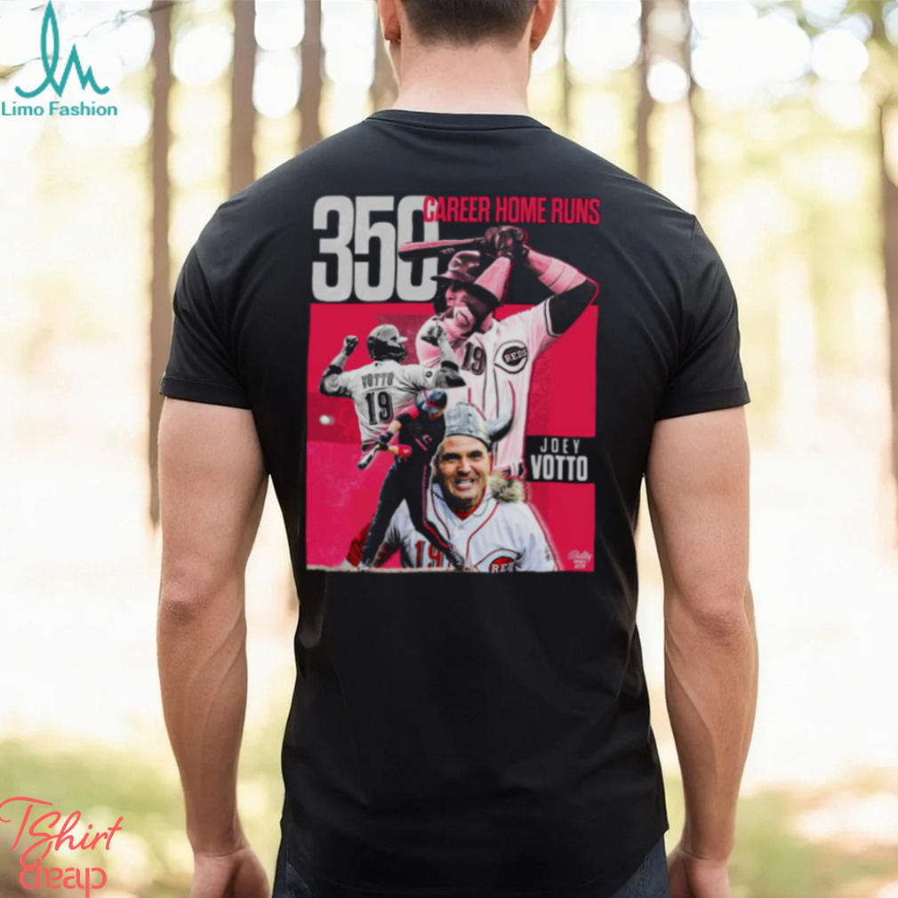 The goat joey votto still bangs 350 career home runs T shirt - Limotees