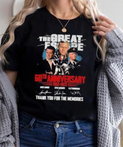 The Great Escape 60th Anniversary 1963 – 2023 Thank You For The Memories T Shirt