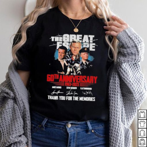 The Great Escape 60th Anniversary 1963 – 2023 Thank You For The Memories T Shirt