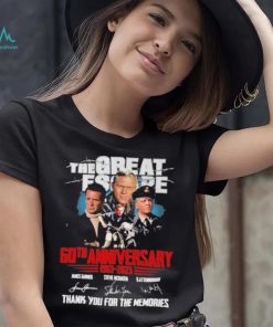 The Great Escape 60th Anniversary 1963 – 2023 Thank You For The Memories T Shirt