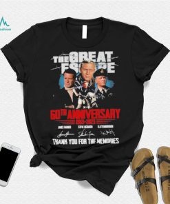 The Great Escape 60th Anniversary 1963 – 2023 Thank You For The Memories T Shirt