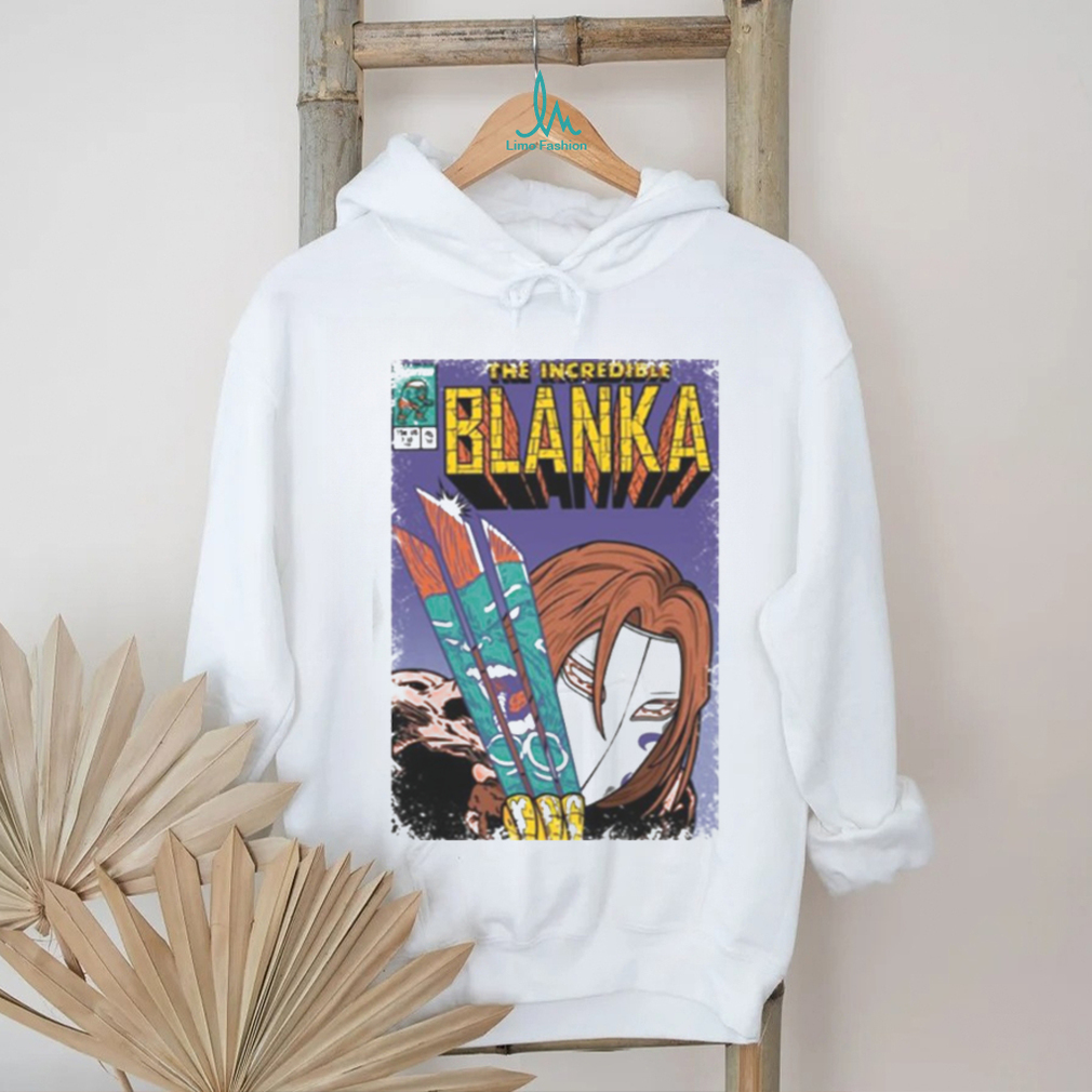 The Incredible Blanka Wolverine shirt