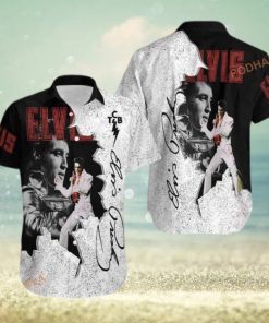 The King Of Rock And Roll Elvis Presley Hawaiian Shirt