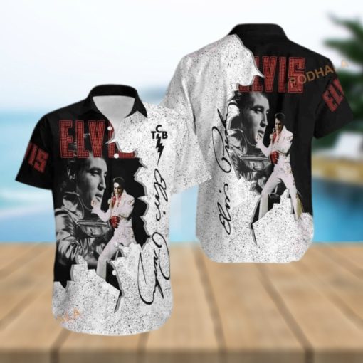 The King Of Rock And Roll Elvis Presley Hawaiian Shirt