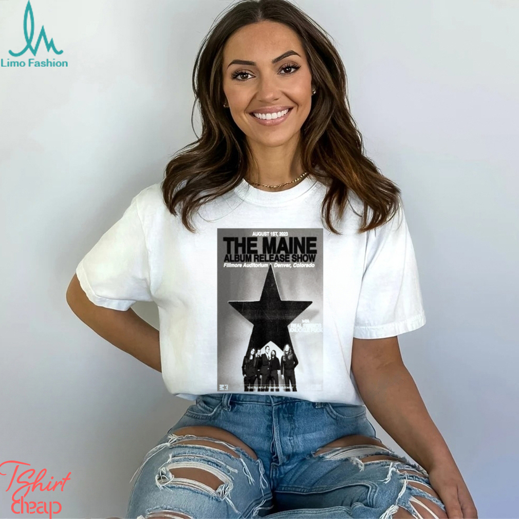 The Maine Album Release Show August 1st 2023 Denver CO Shirt The Maine Album Release Show August 1st 2023 Denver CO Shirt