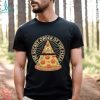 The Secret Order of the Pizza Illuminati Food logo shirt
