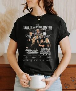 The Sharp Dressed Simple Man Tour 2023 Merch ZZ Top Lynyrd Skynyrd Signatures 2023 Shirt