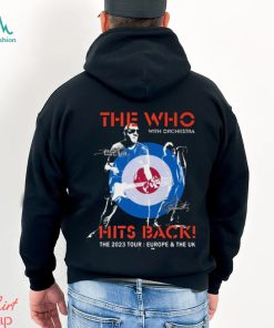 The Who With Orchestra Hits Back The 2023 Tour Europe & The UK Signatures Shirt