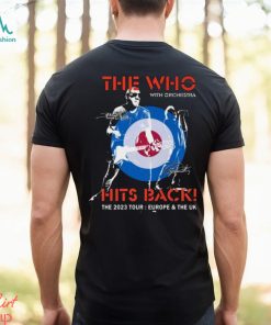 The Who With Orchestra Hits Back The 2023 Tour Europe & The UK Signatures Shirt